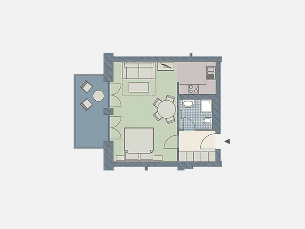 Kaiservillen Heringsdorf - 1-Raum-Ferienwohnung Mit Balkon D113 Exterior photo
